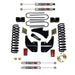 Suspension Lift Kit w/Shock M95 Performance Shocks 6 Inch Lift 13-19 Ram 3500 Incl. Front Coil Springs Rear Block U Bolt Skyjacker