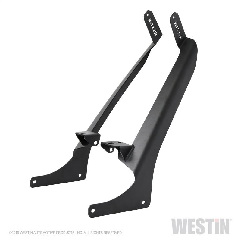 Soporte de luz LED para pilar de Jeep Wrangler Westin 18-19, color negro