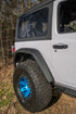 Juego de protectores de guardabarros delanteros y traseros Rugged Ridge Max Terrain para Jeep Wrangler JL 18-22