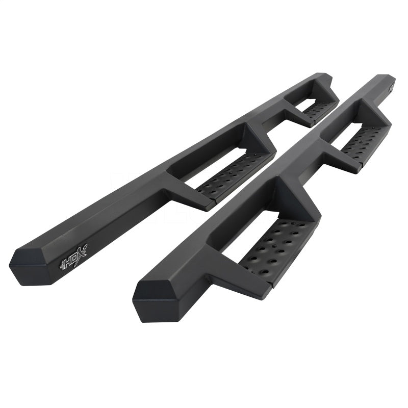 Barras protectoras para estribos laterales abatibles Westin/HDX 2021+ Ford Bronco - Negro texturizado