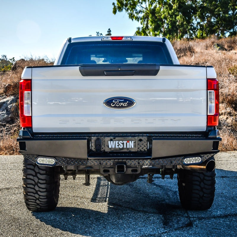 Parachoques trasero Westin 17-21 Ford F-250/350 HDX Bandit - Negro
