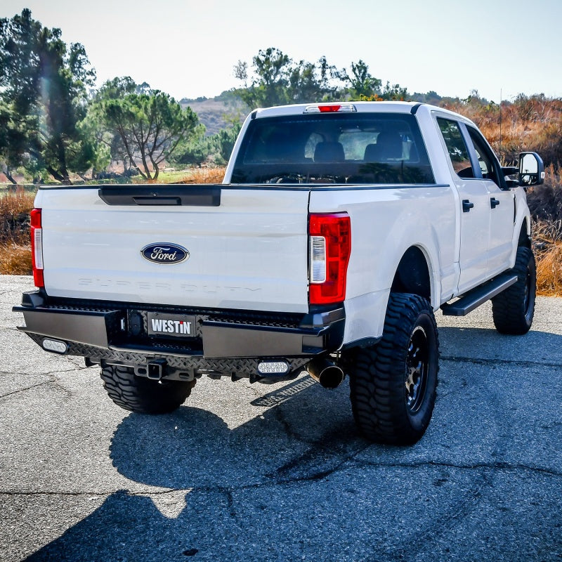 Parachoques trasero Westin 17-21 Ford F-250/350 HDX Bandit - Negro