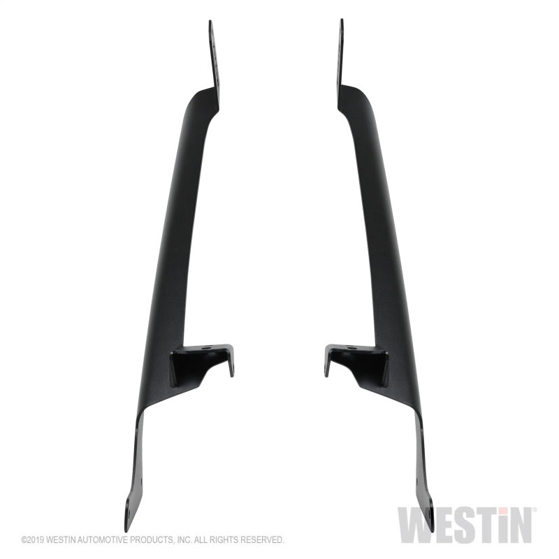 Soporte de luz LED para pilar de Jeep Wrangler Westin 18-19, color negro