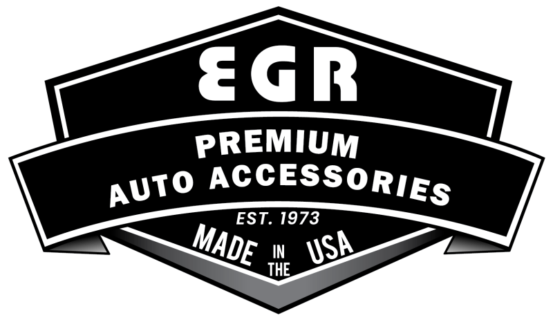 EGREGR 2019 Chevy 1500 Super Guard Hood Guard - Matte