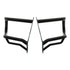 Westin HDX 3 Piece Grille Guard Black | Fits 2009-2018 Dodge Ram 1500 Excl Rebel Warlcok TRX Sport and Express Models