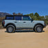 Barras protectoras para estribos laterales abatibles Westin/HDX 2021+ Ford Bronco - Negro texturizado