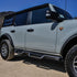 Barras protectoras para estribos laterales abatibles Westin/HDX 2021+ Ford Bronco - Negro texturizado