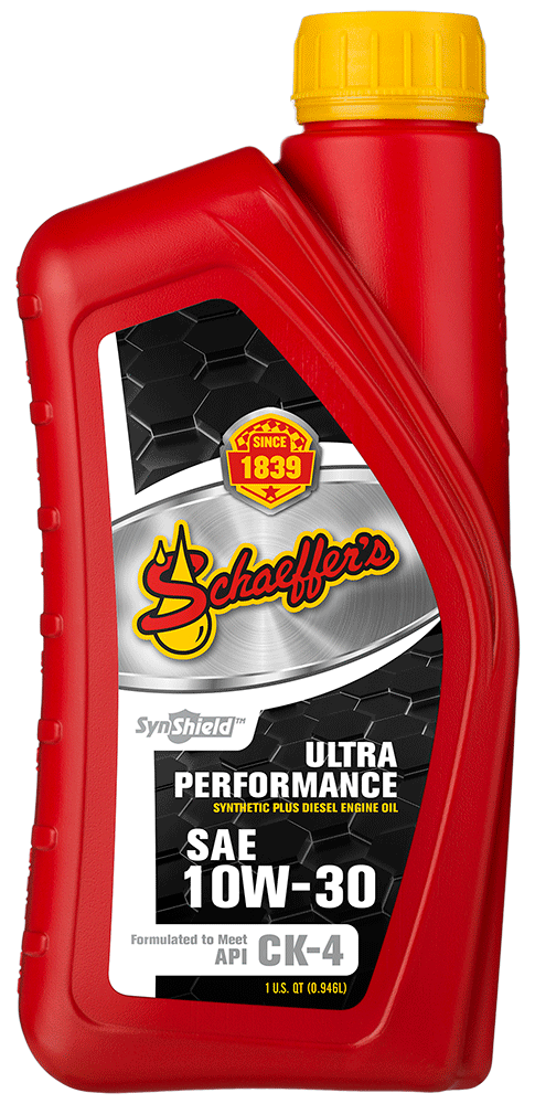 Schaeffers 0722 SynShield Ultra Performance 10W-30 Oil | (12) 1 Quart Bottles