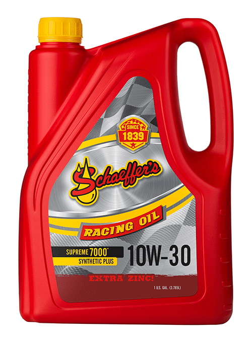 Schaeffer's 0709-006 Supreme 7000 Synthetic Plus Racing Oil 10W-30 | 6 gallons