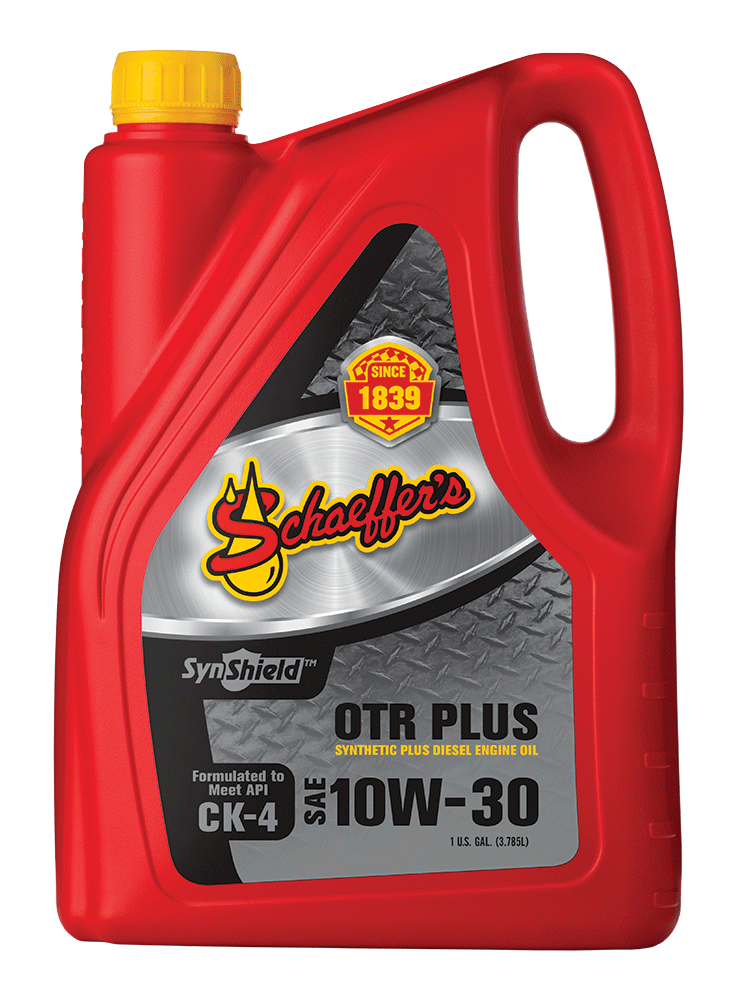 Schaeffers 0711-006 SynShield OTR Plus Diesel 10W-30 Oil 6 Gallons